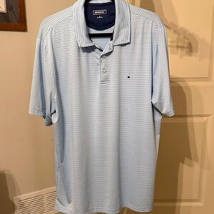 Crown & Ivy Light Blue Striped Men's Shirt